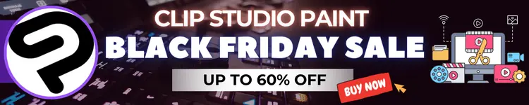 Clip studio Paint Black Friday sale