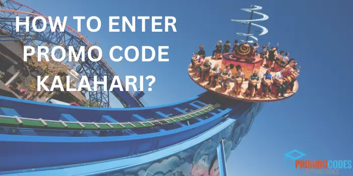 How To Enter Promo Code Kalahari?