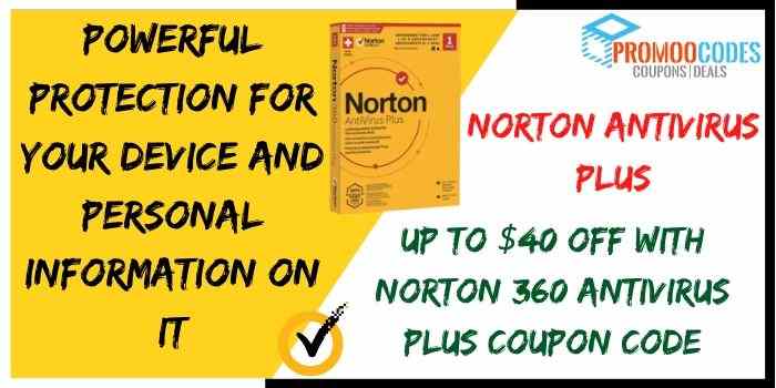 Norton Antivirus Plus Promo Code